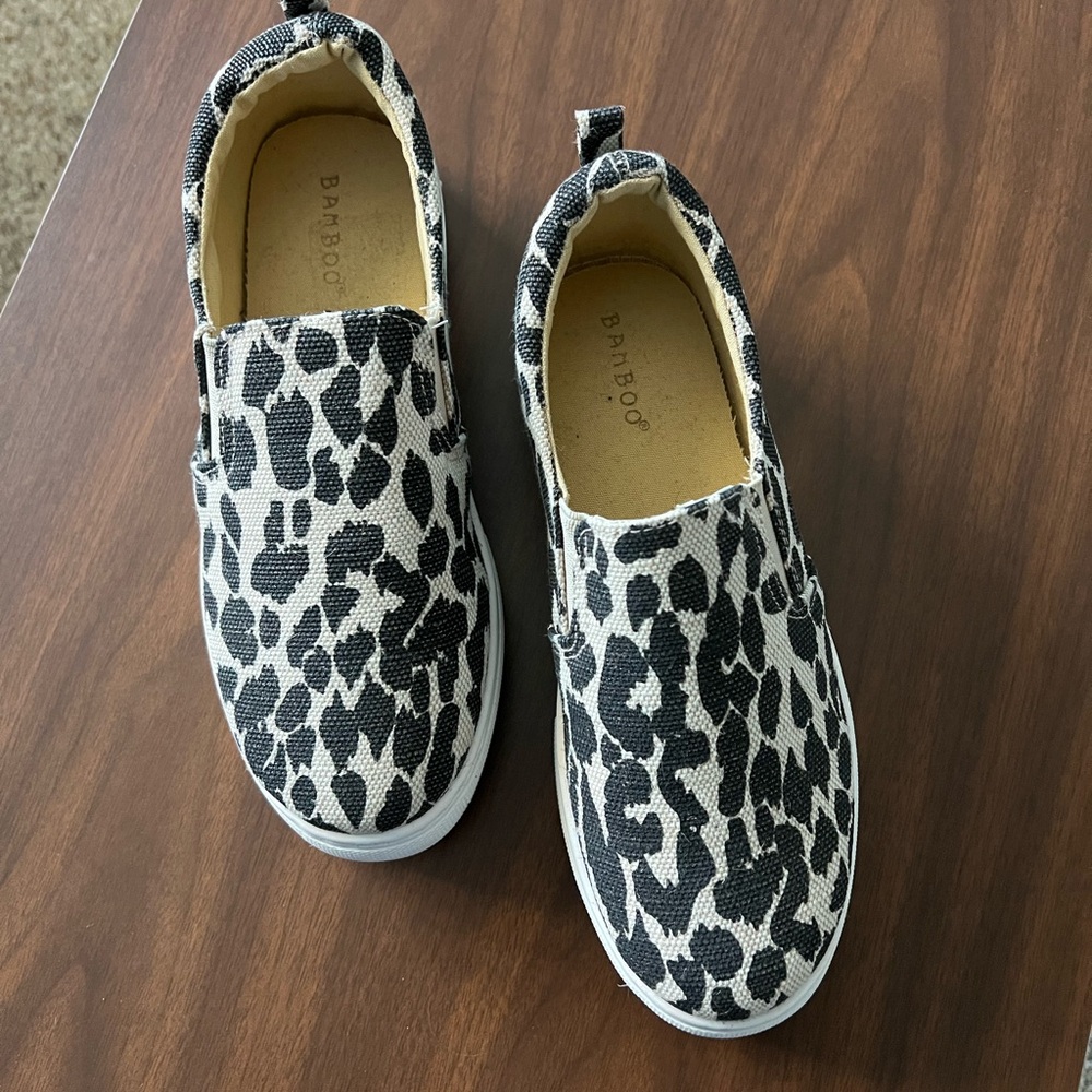 BAMBOO Leopard Print Sneakers Slip-On Platform NWOT